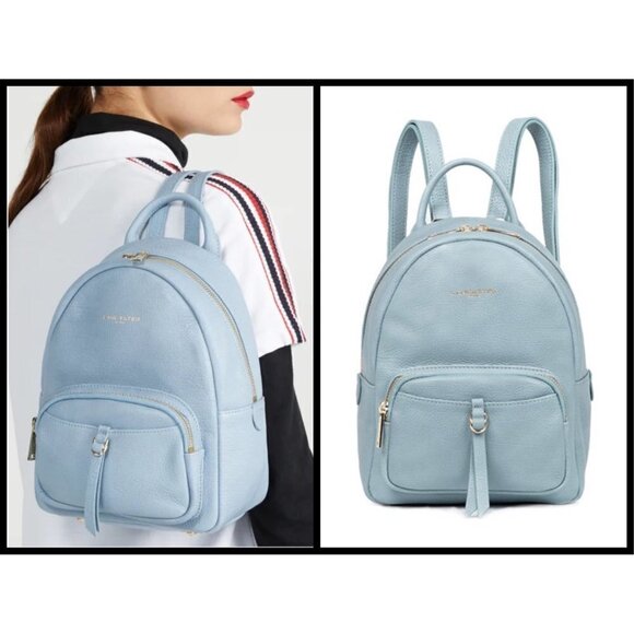 💕LANCASTER PARIS💕 Dune Leather Mini Backpack - Picture 2 of 16